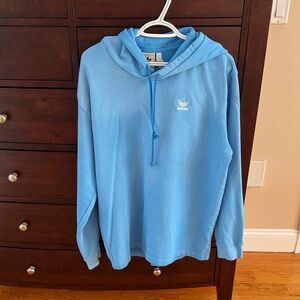 Adidas Light Blue Pullover Hoodie
